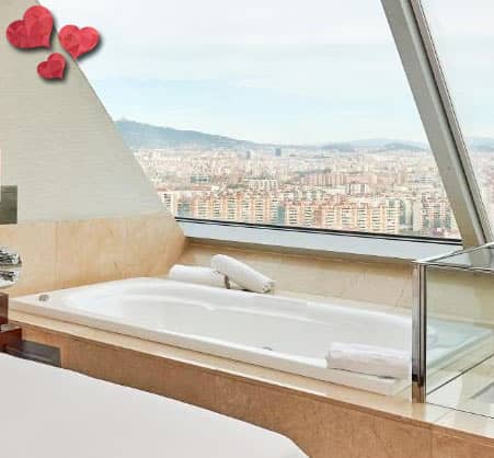 Hotel con Jacuzzi Privado Privada en Hospitalet de Llobregat